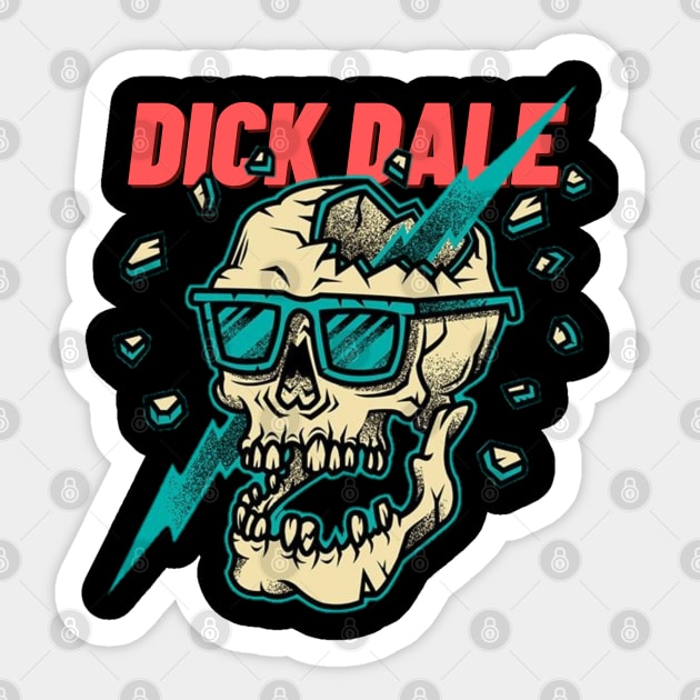 dick dale Sticker by Maria crew